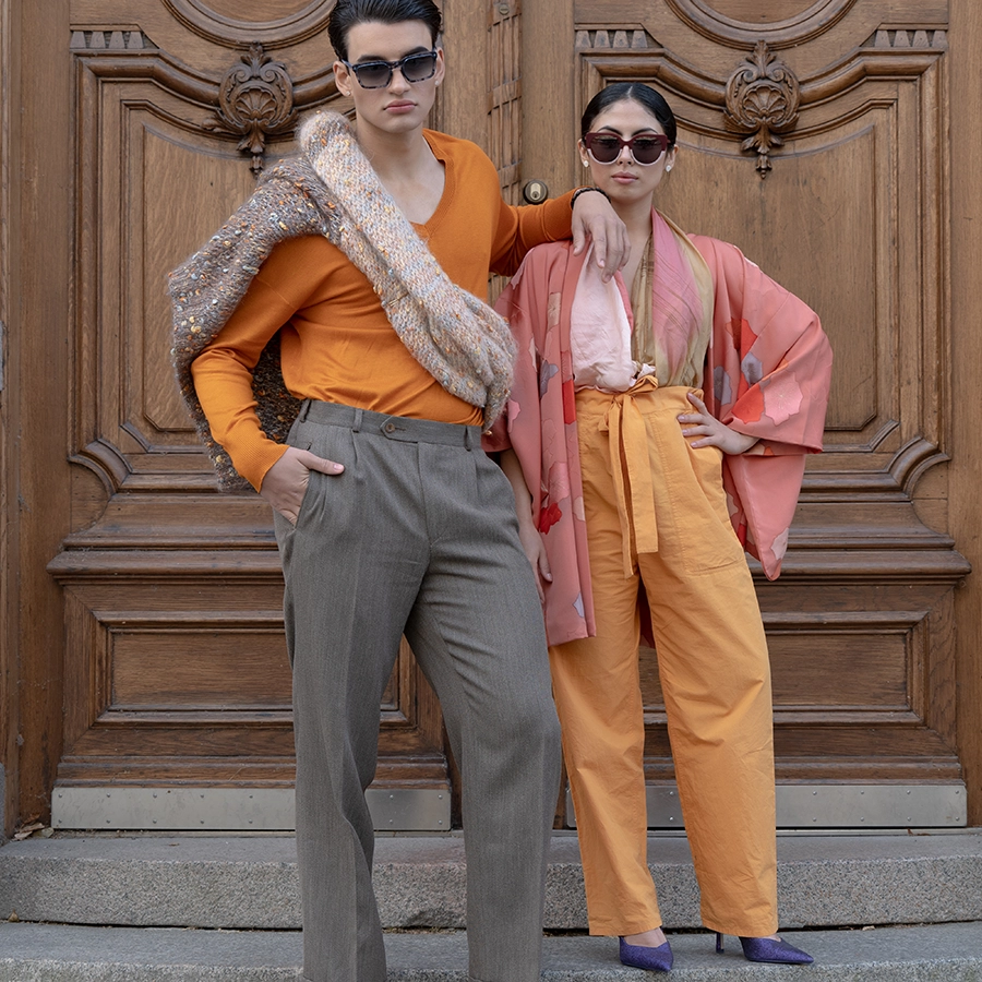 man and woman wearing Akenberg sunglasses