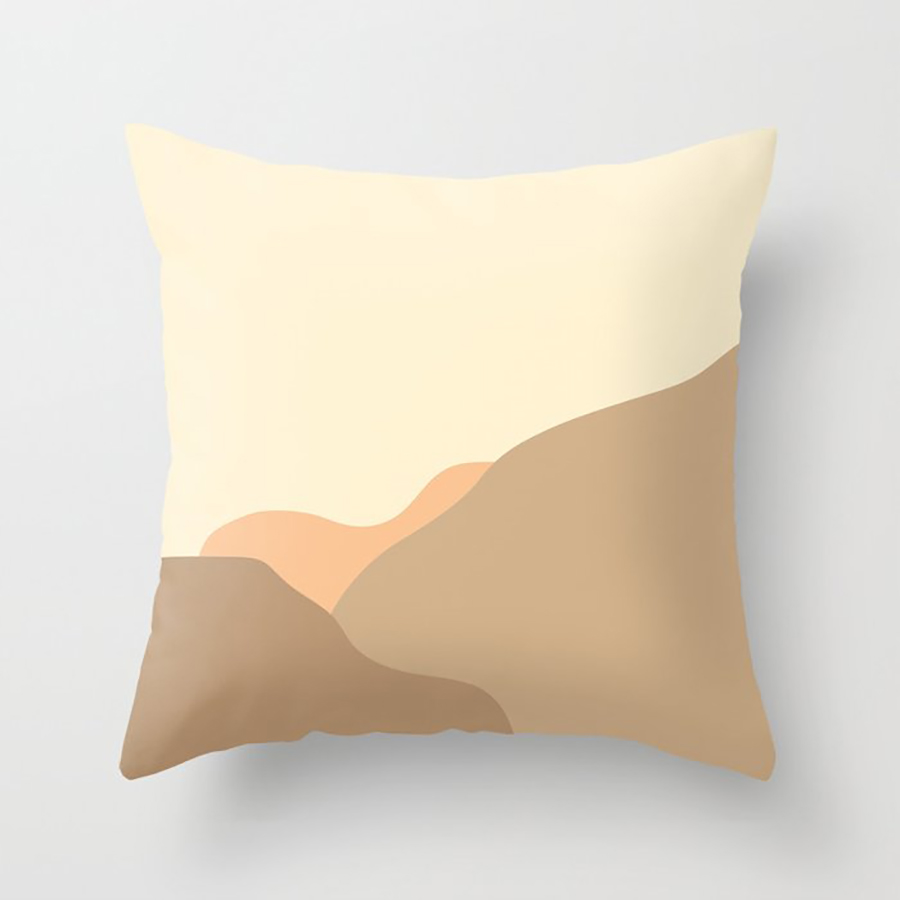 Dunes pillow by Peter Valcarcel