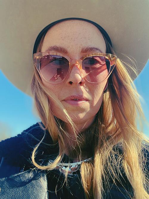 Sofia Jannok wearing Akenberg sunglasses
